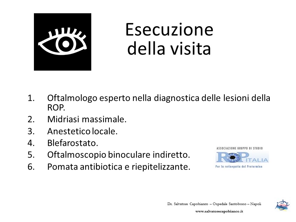 Retinopatia del prematuro (ROP) - Malattia vascolare della retina nei neonati pretermine