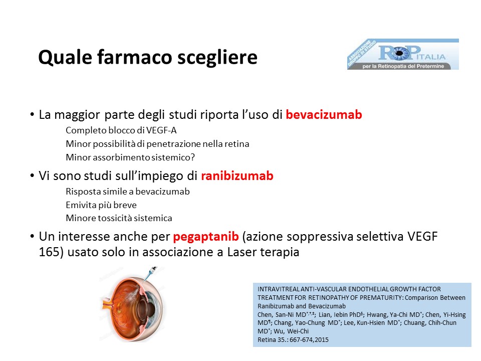 Retinopatia del prematuro (ROP) - Malattia vascolare della retina nei neonati pretermine