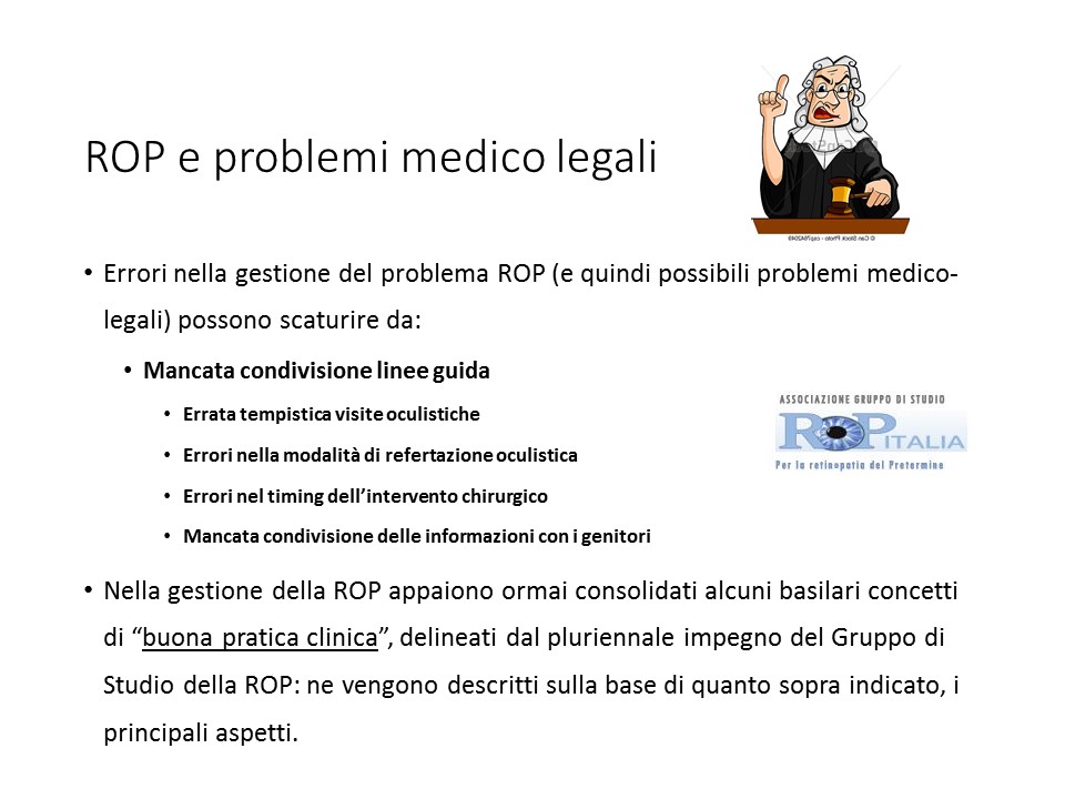 Retinopatia del prematuro (ROP) - Malattia vascolare della retina nei neonati pretermine